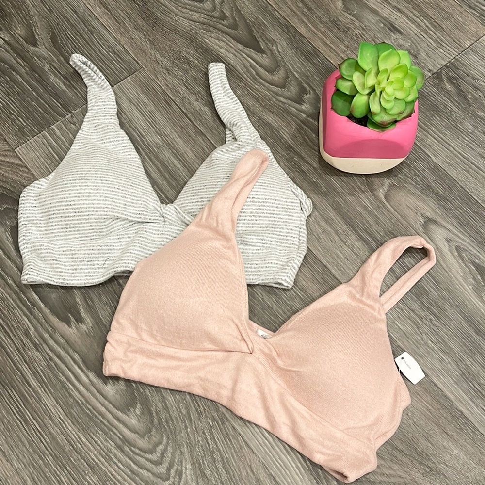 NEW! Bundle of 2 Maurices Bralettes - Medium